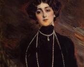 乔瓦尼 波尔蒂尼 : Portrait of Lina Cavalieri